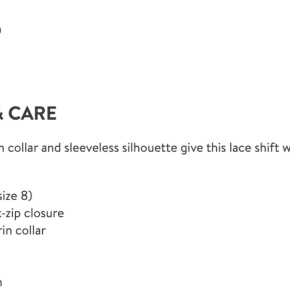 Eliza J Mandarin Collar Lace Shift Dress in Navy - Picture 7 of 9